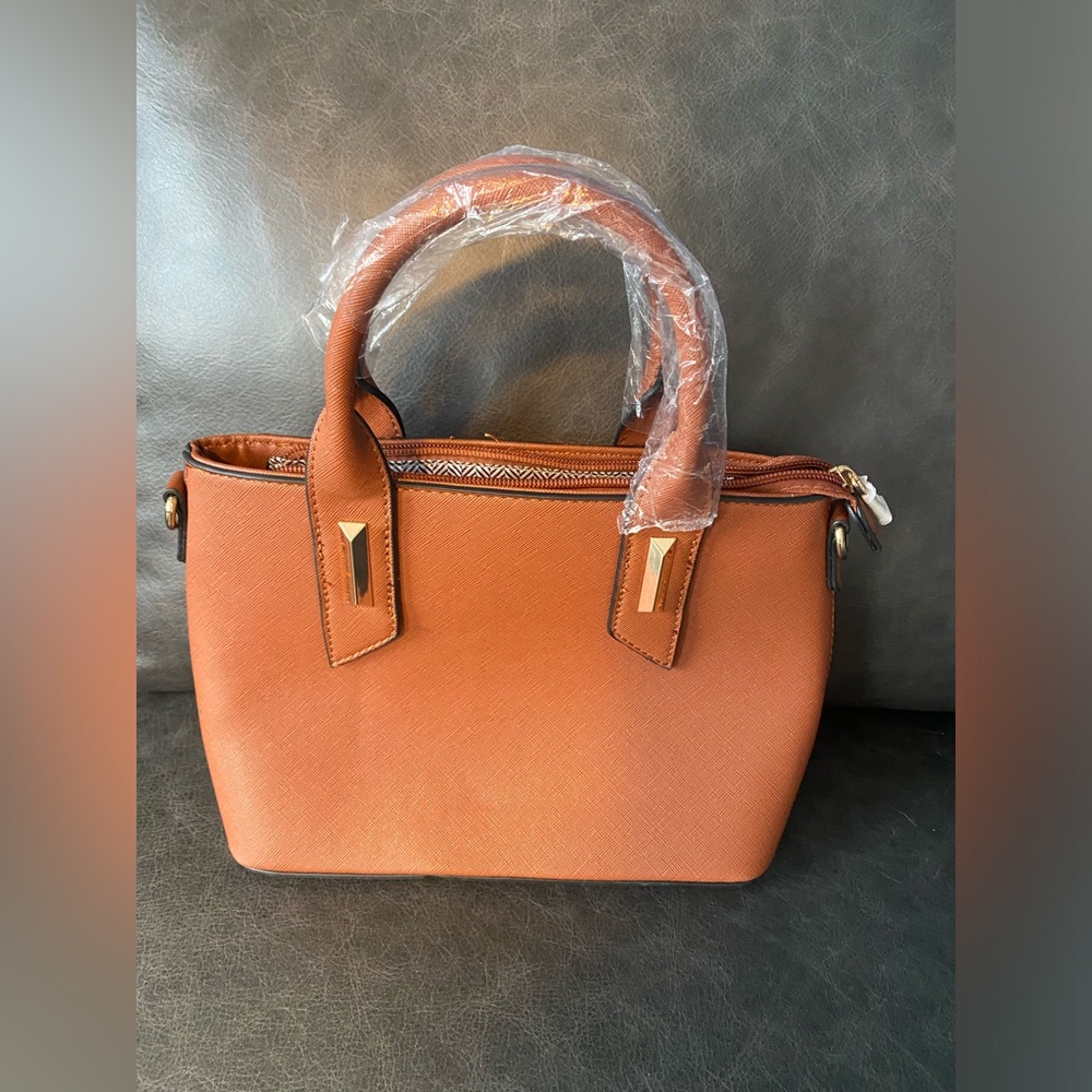 NEVER USED BROWN TOTE